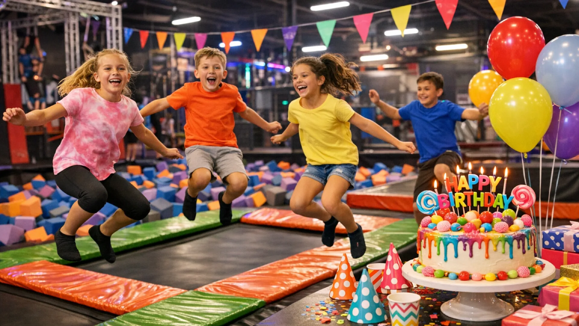 Birthday party fun
